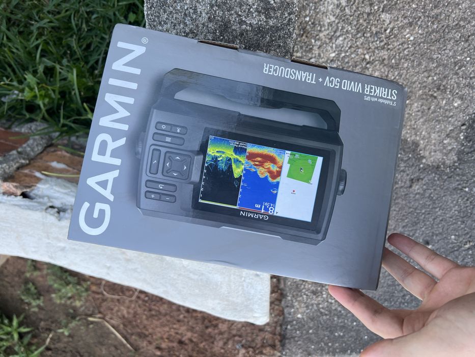 Sonda garmin striker 5cv com transdutor