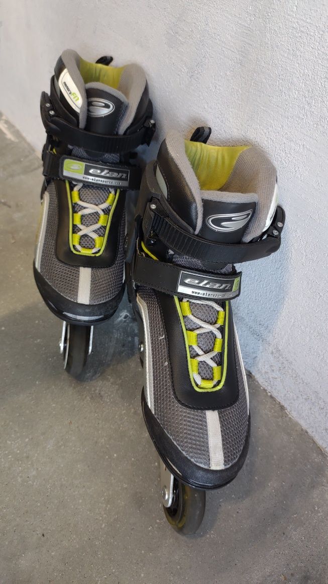 Rolki Elan Abec7 AXT, 42, kółka kauczukowe, zadbane