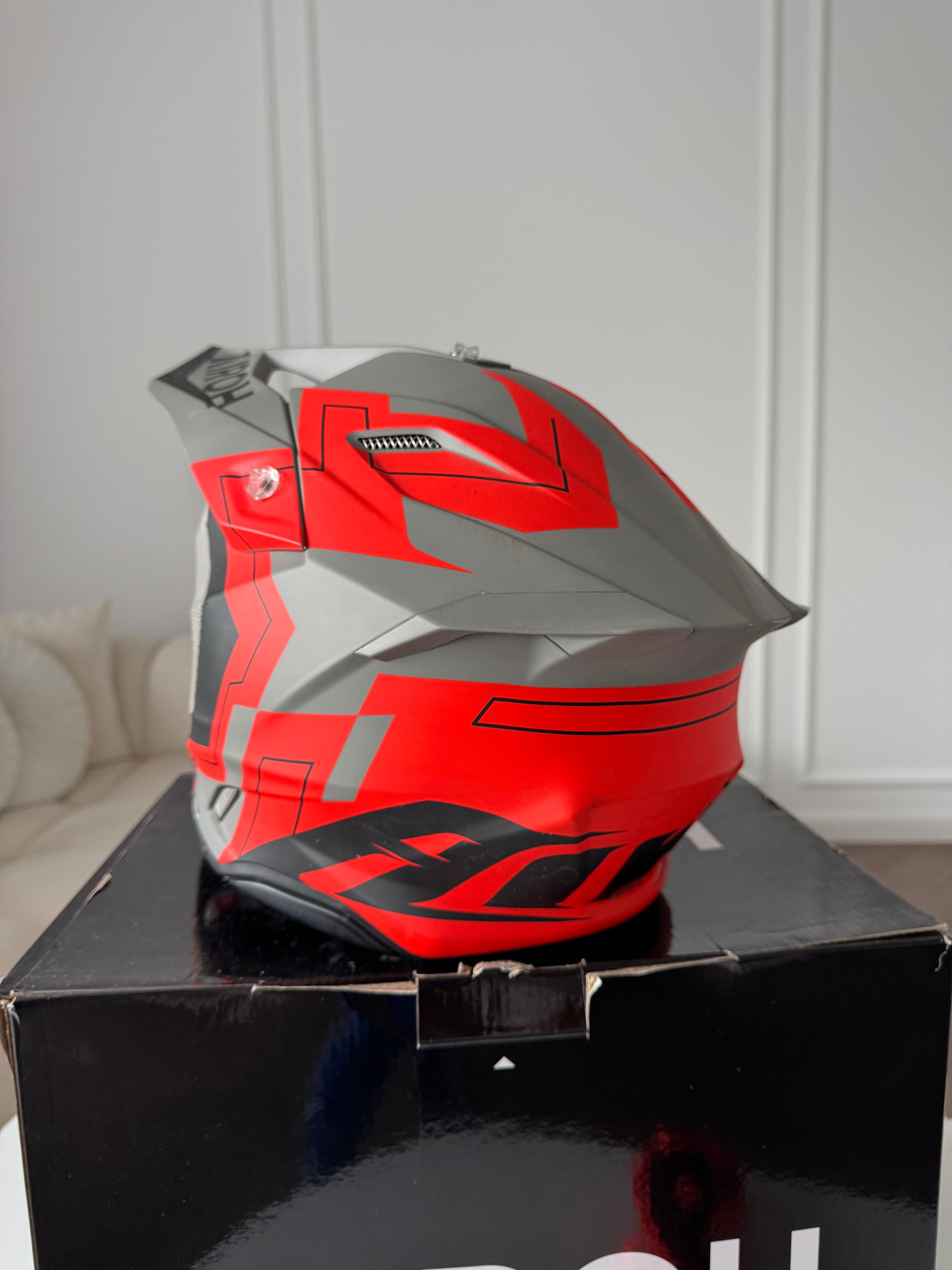 Kask AIROH Twist 3.0 cross gogle 100%