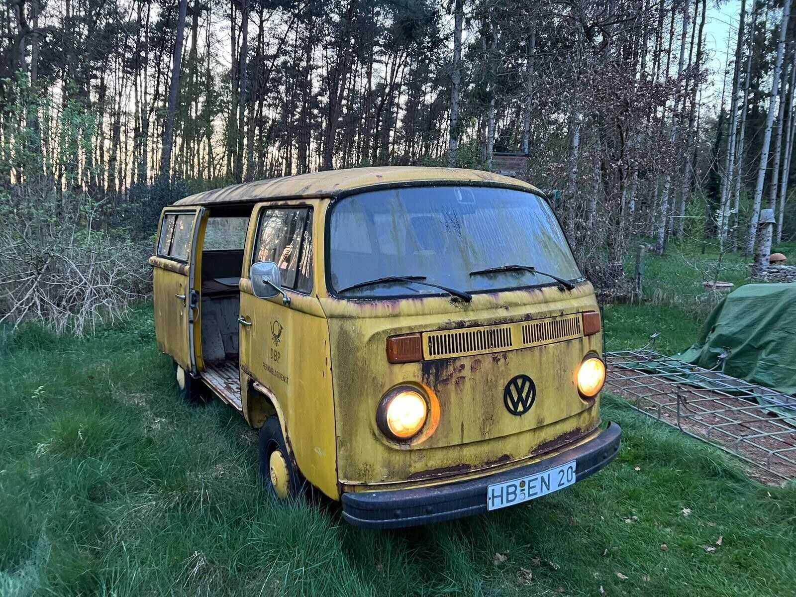 VW T2 , T1  osobowy 1978 rok pali jeździ