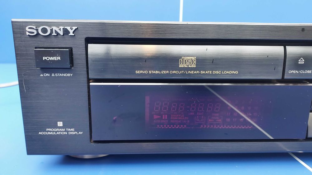 Odtwarzacz CD Sony CDP-591 stan wzorowy pilot