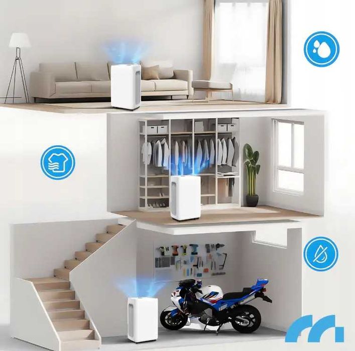 Осушувач повітря MalTec 330 Вт 20 л/24 год поглинач вологи осушитель