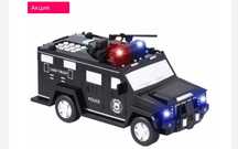 Дитяча іграшка подарунок сейф копілка машинка з с lego кодовим замком