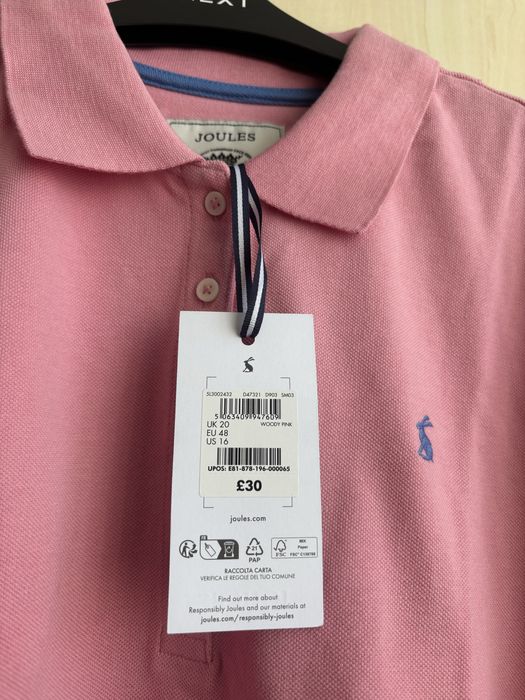 Футболка поло Joules жіноча