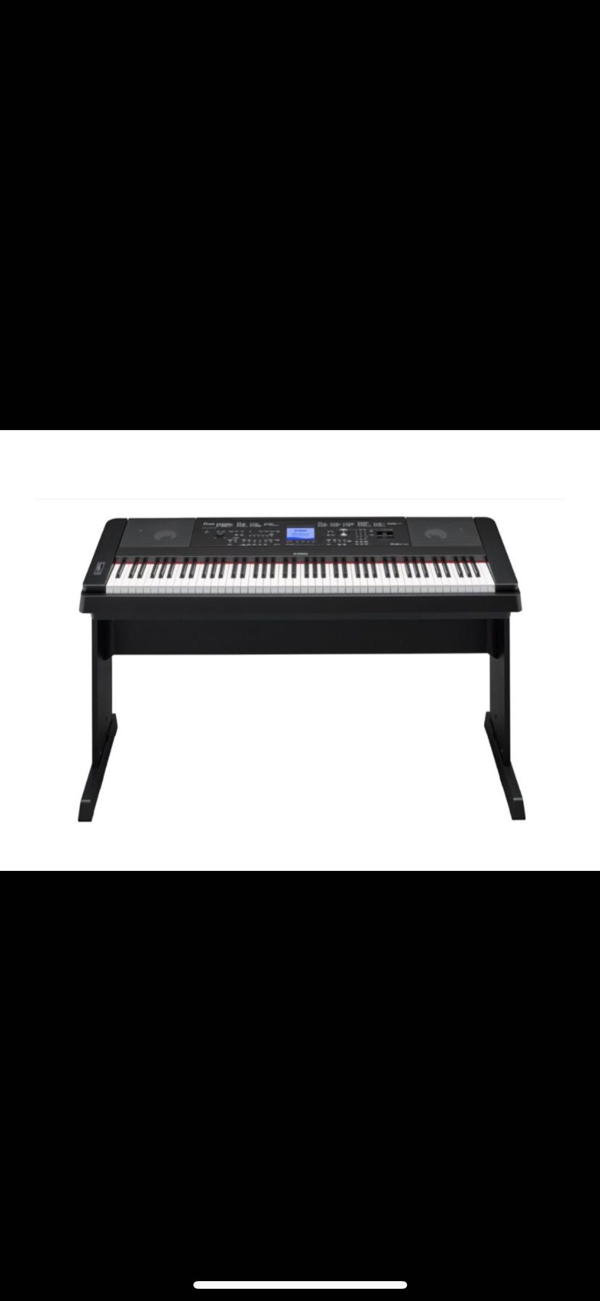 Piano Digital Yamaha DGX-660 em perfeito estado e pouquíssimo uso !!