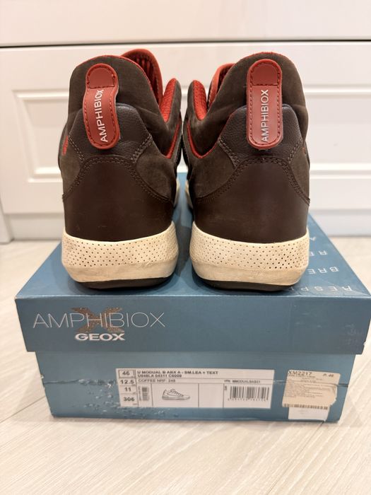 Черевики кросівки 2в1 Geox шкіра р.46