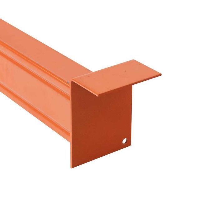 Belka poprzeczna Mecalux 110 cm trawers pod kratę płytę pomarańczowy