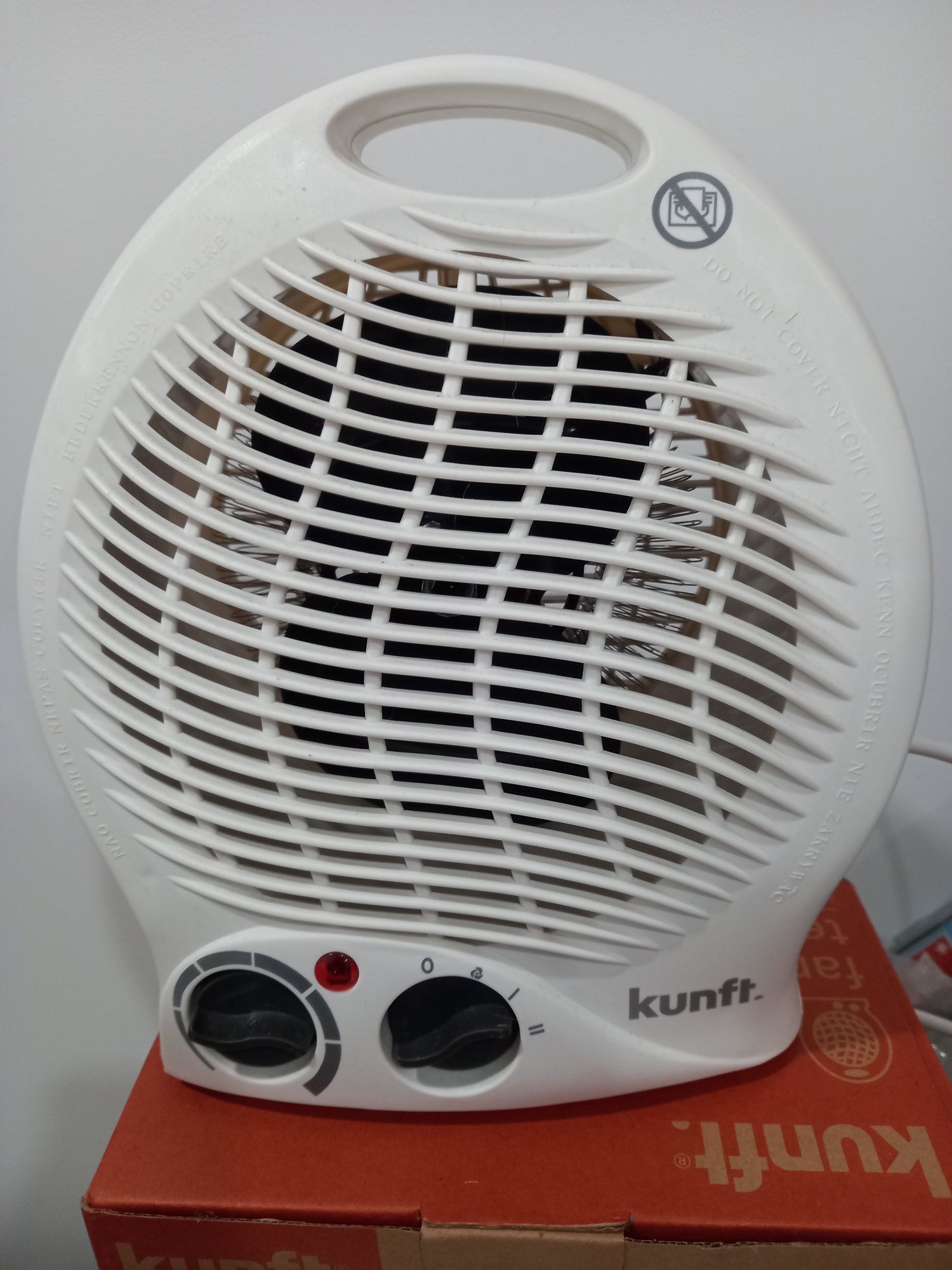 Termo ventilador em caixa