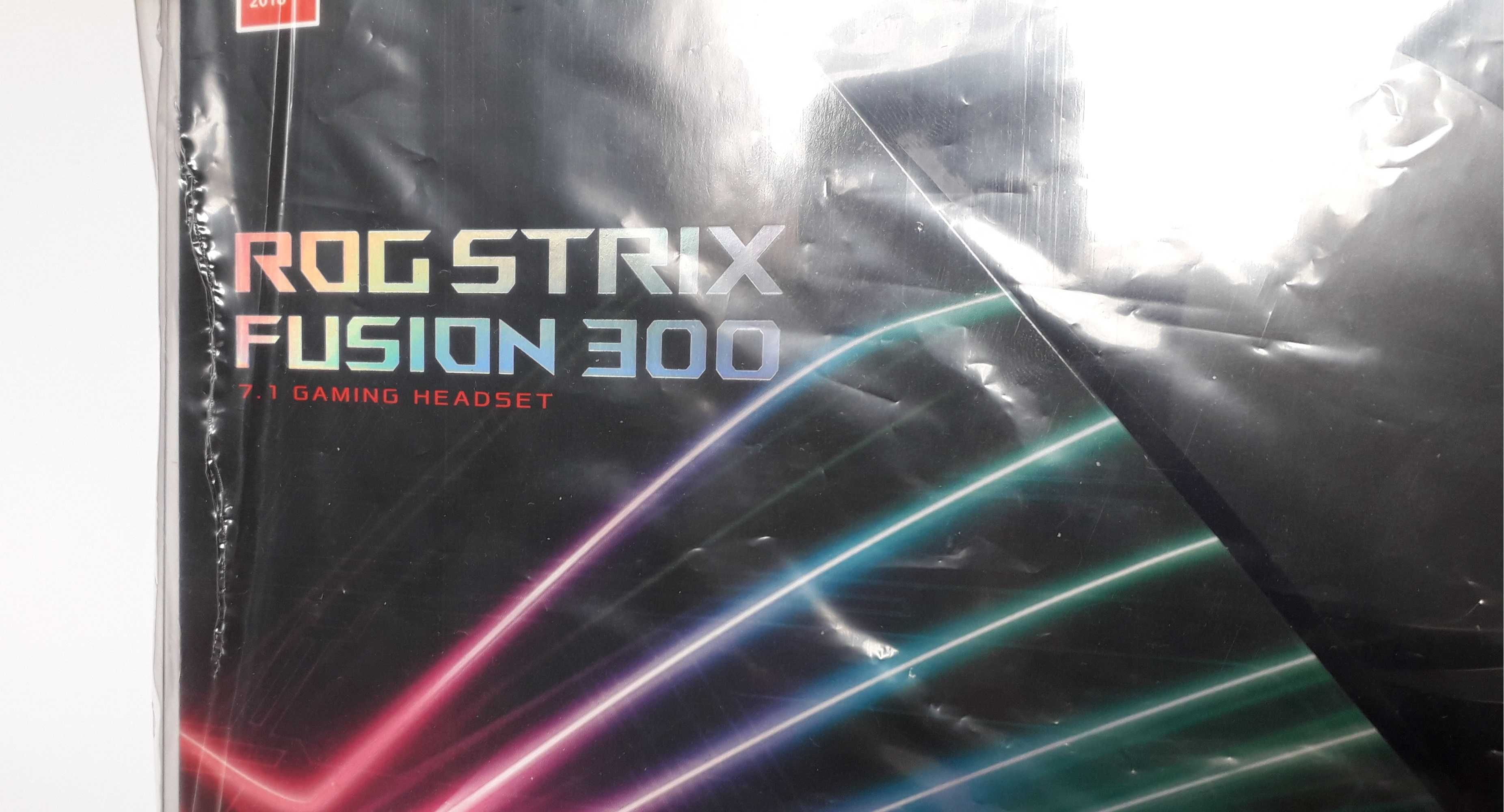 Nowe słuchawki przewodowe gamingowe ASUS ROG STRIX FUSION 300