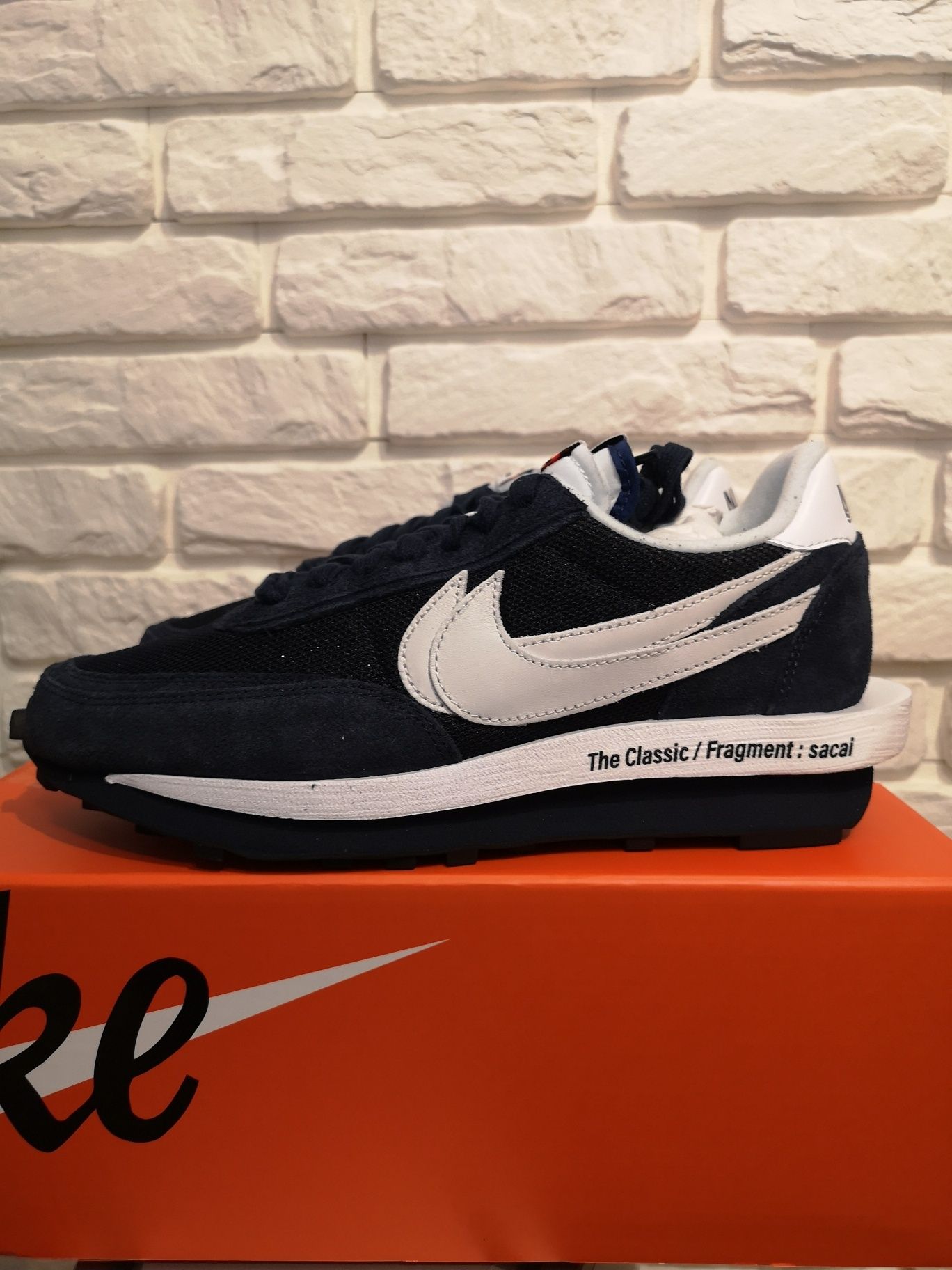 Nike Waffle Sacai Fragment Blue Void 44