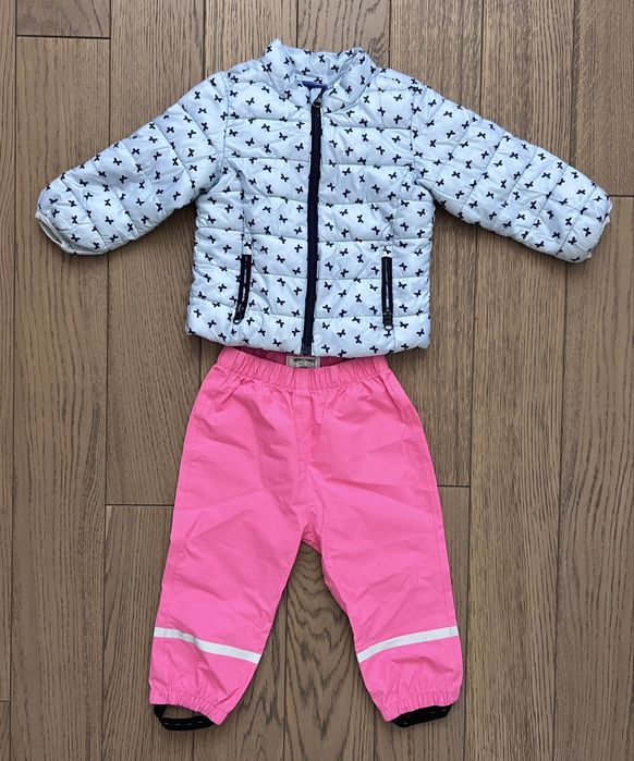 Теплі дитячі речі на дівчинку на вибір 80, 86 см 9-12, 12-18 міс.