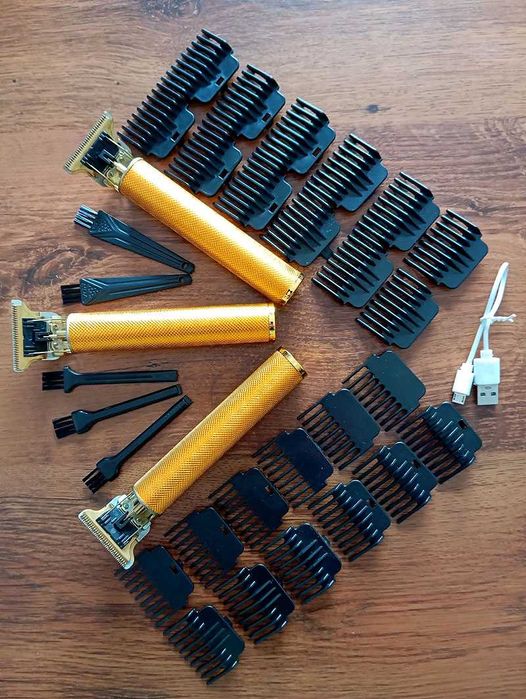 Do Strzyżenia Włosów 3 Nowe Maszynki Typu Barber Maszynka Złoty Trymer