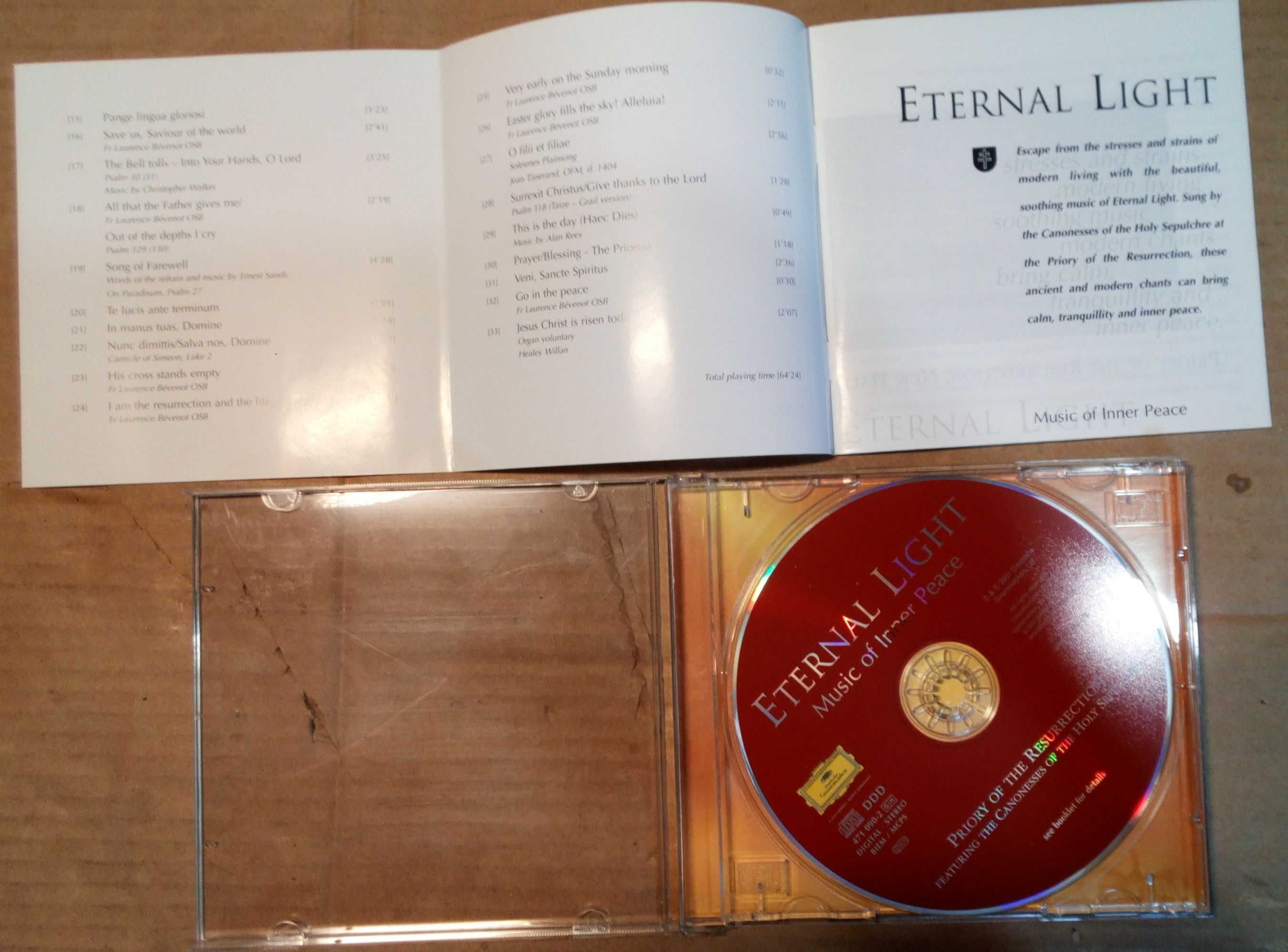 Cd Eternal Light music of inner peace