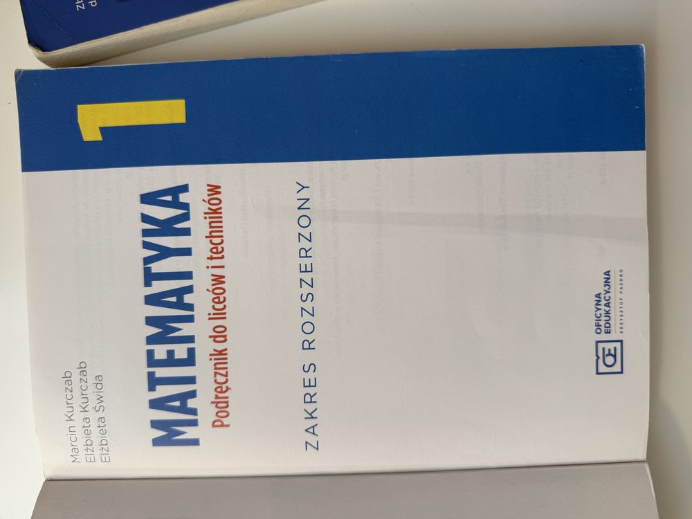 Podręcznik i zbiór zadań do liceów i techników klasa 1 - Pazdro