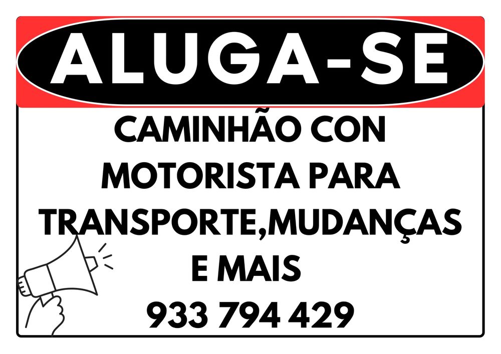 Aluga-se caminhao