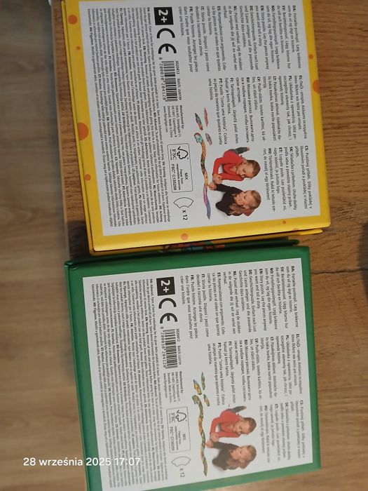 Ukladanka do tworzenia historii puzzle klocki