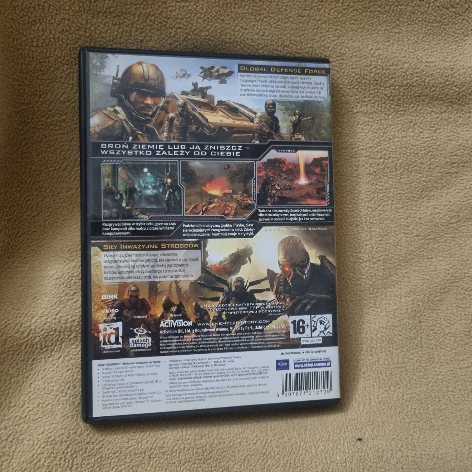 Enemy Territory Quake Wars PC Polskie wydanie