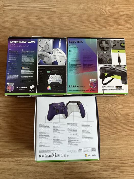 Геймпад PDP/Xbox Afterglow wave/Electric/Astral Purple