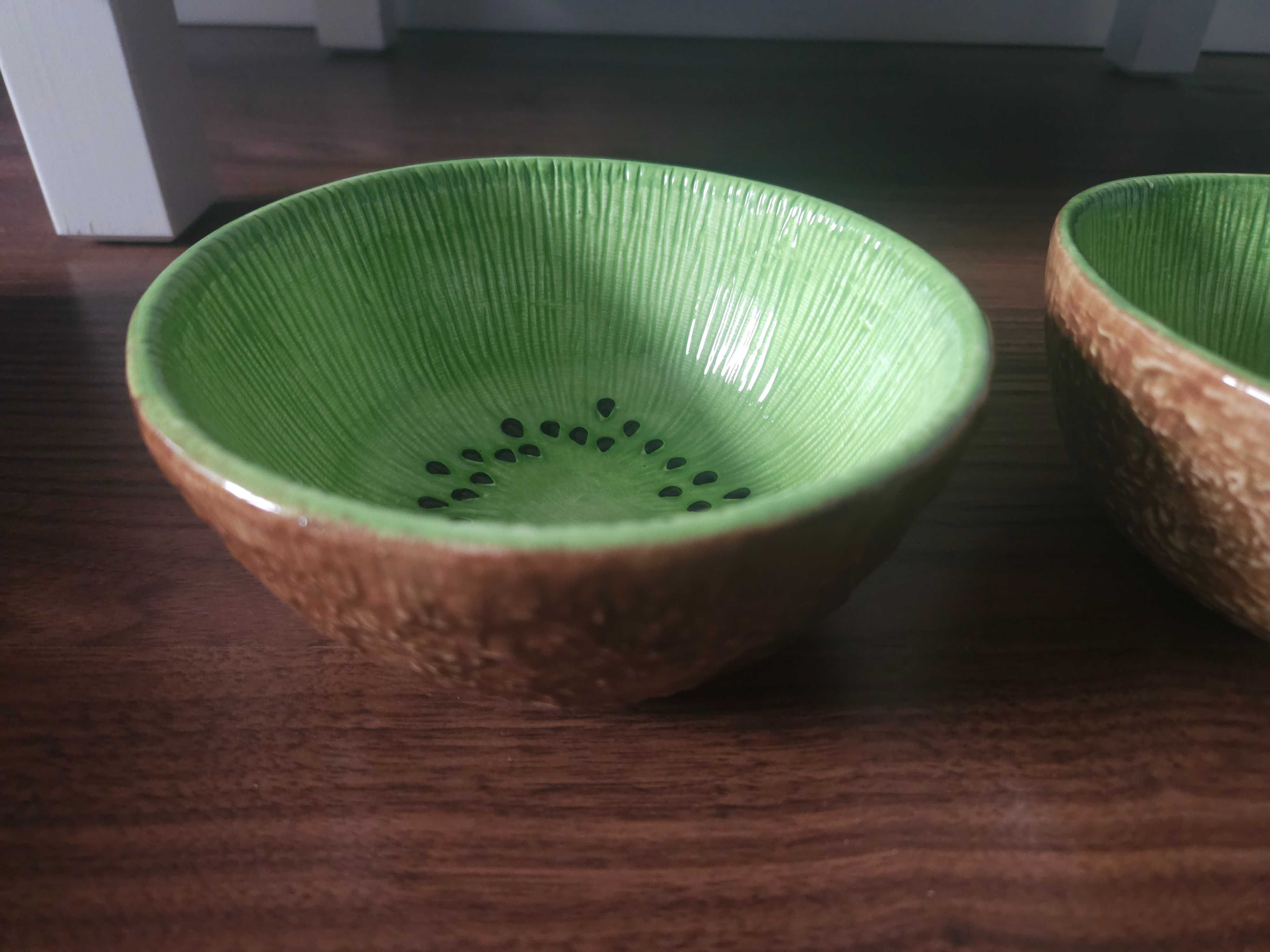 home&you Miski 2 sztuki karmon kiwi home you owoce miseczki