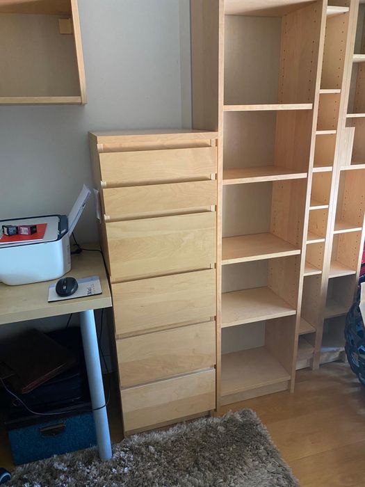 Módulos da marca ikea para escritório