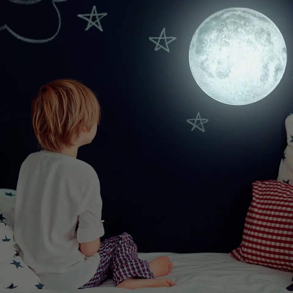 Lampa nocna księżyc grundig