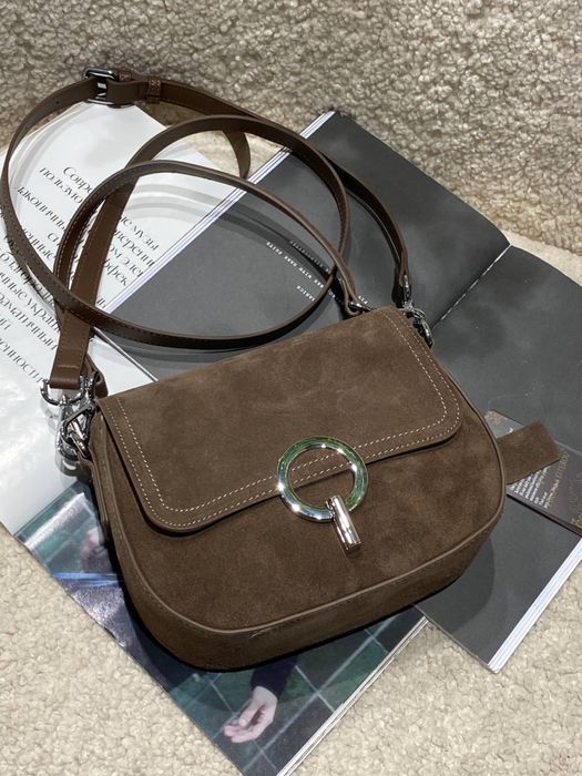 Сумка замшева Polina&Eiterou