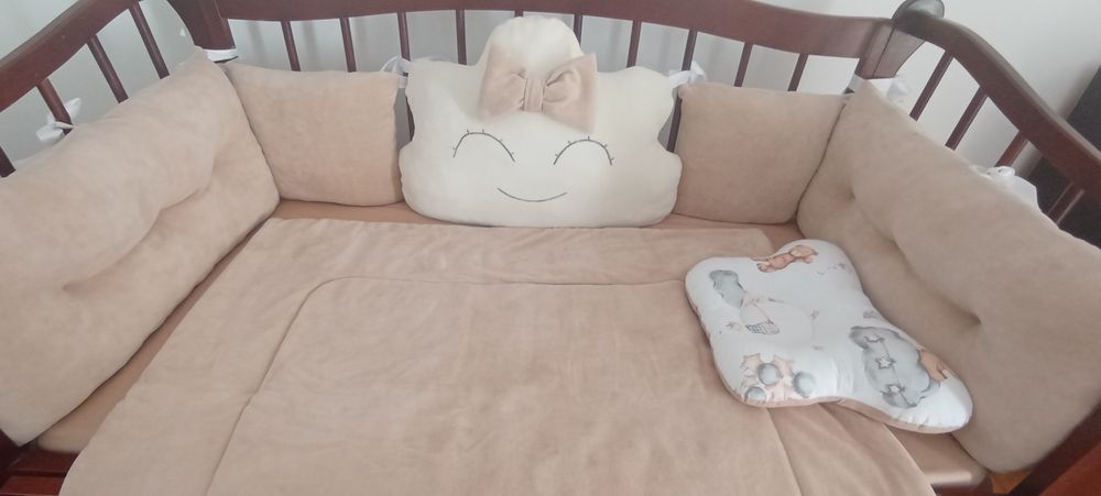 Набір у дитяче ліжечко + кокон