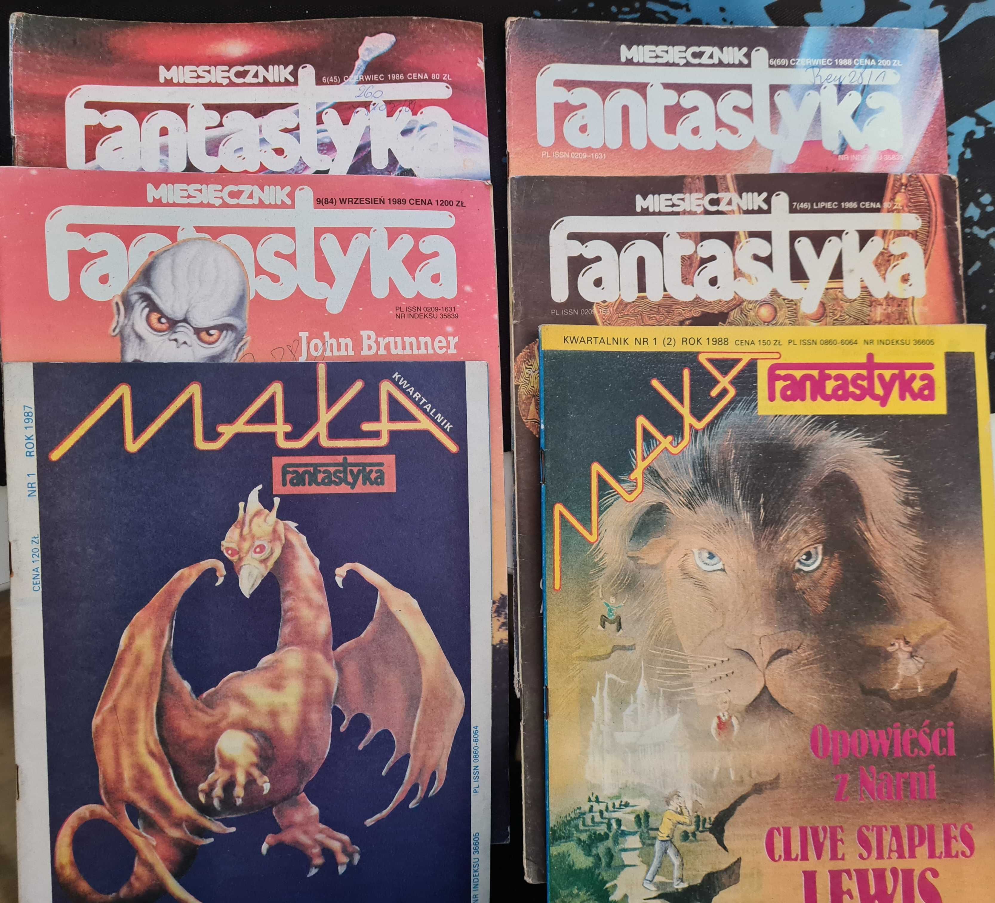 Fantastyka lata 80 magazyn czasopismo archiwalne