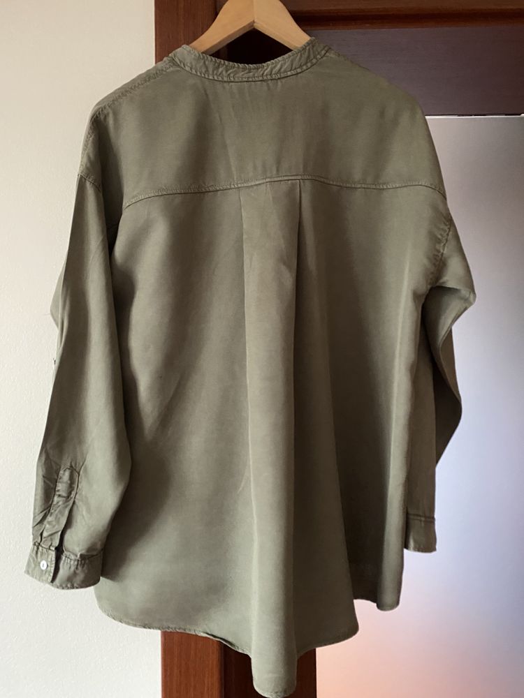 Zara koszula damska khaki rozmiar m