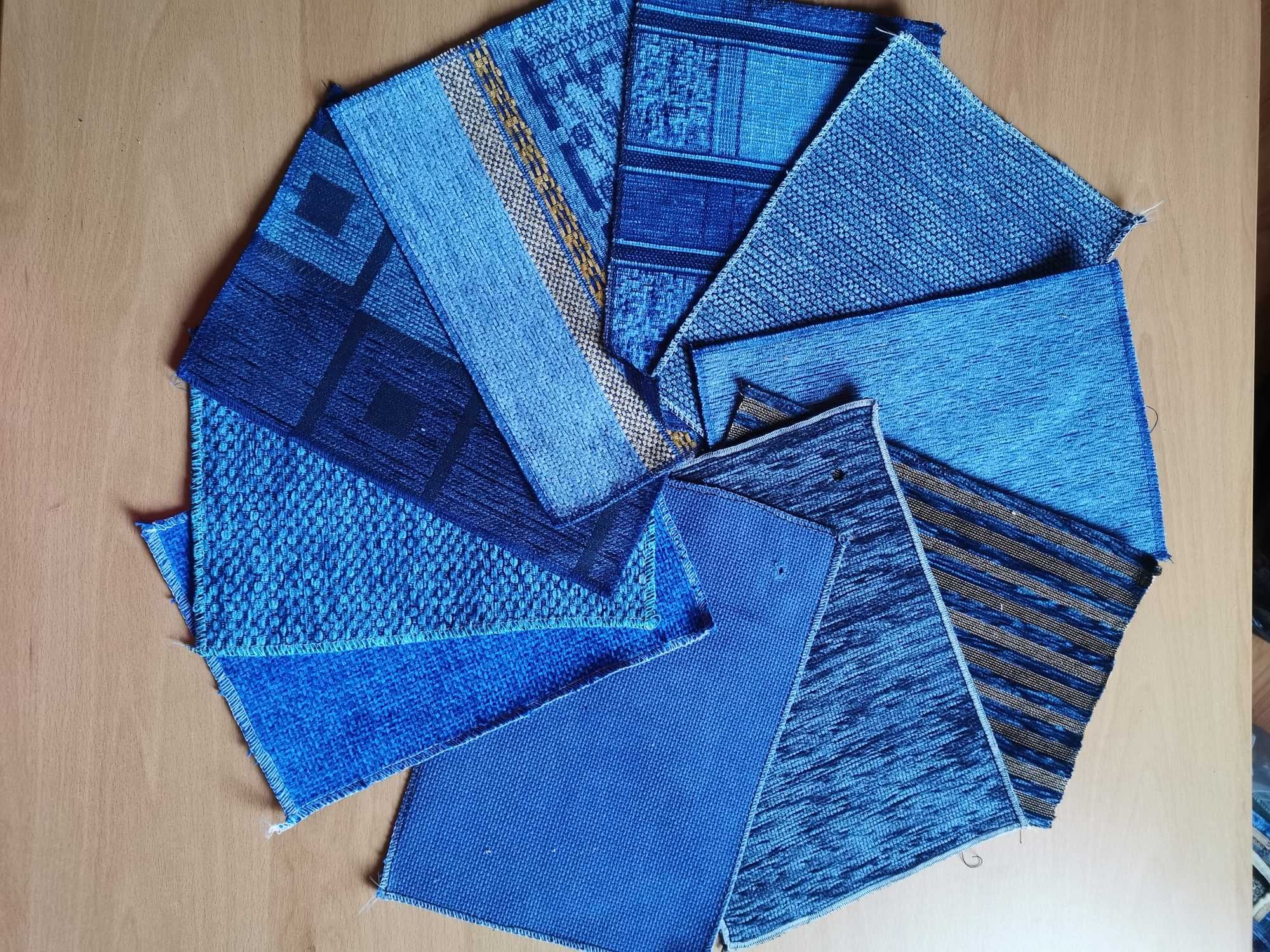 Patchwork, rękodzieło - elementy do szycia, różne kolory.