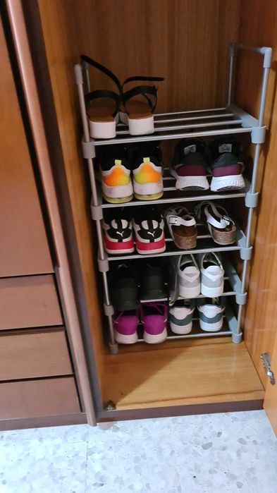 Organizer pudełka przechowywanie 5 poziomów 90 cm