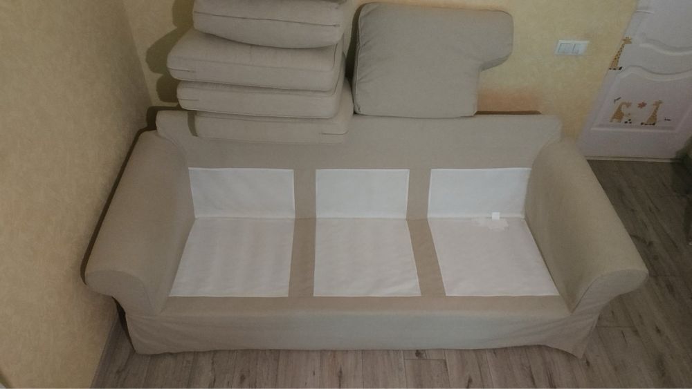 ІКЕА 3-місний великий диван EKTORP ЕКТОРП Ікея