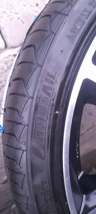 Диск 4/100 R17 Шина 195/40 ZR 17 нові