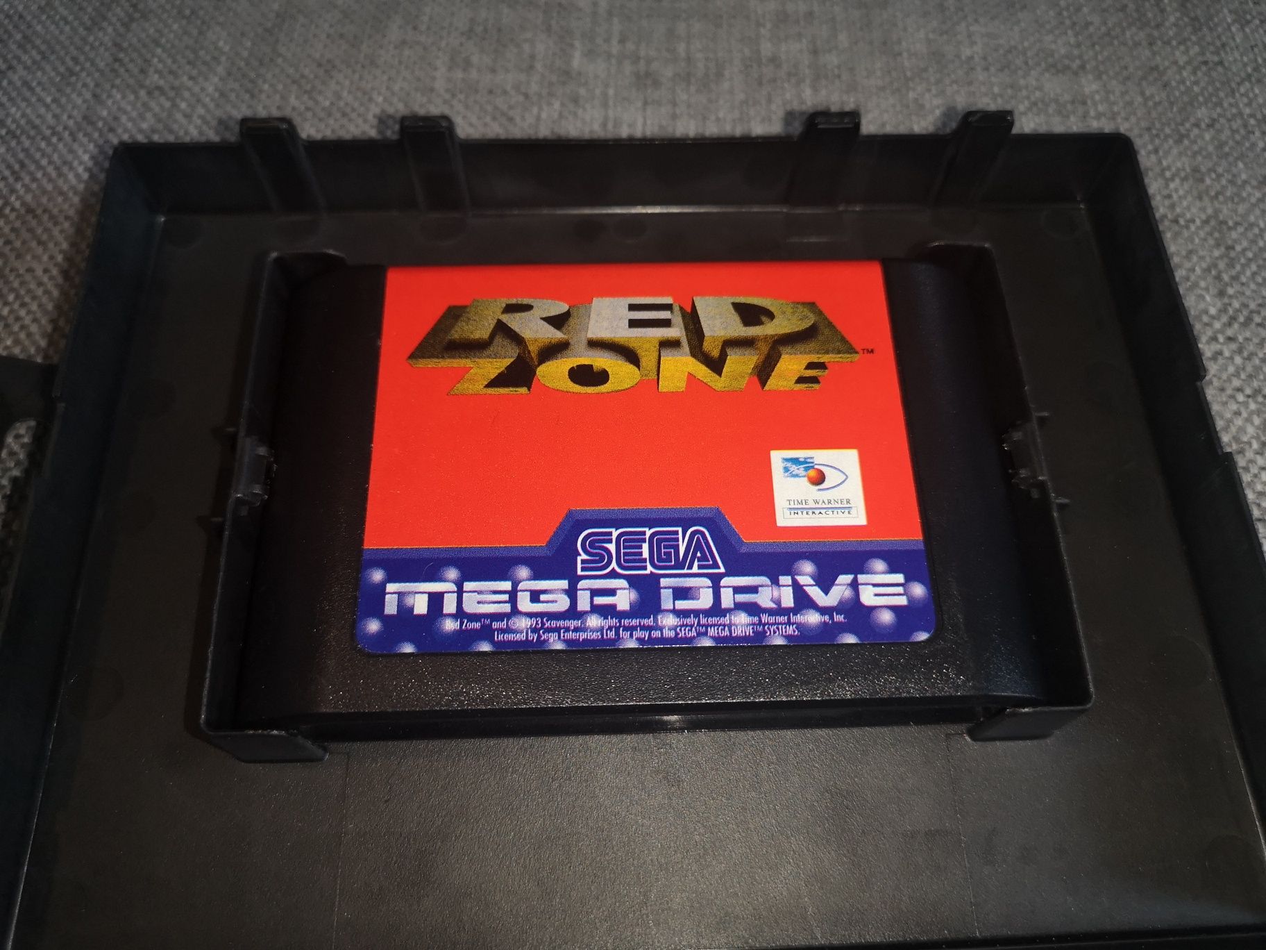 Red Zone SEGA MEGA DRIVE gra ANG (komplet stan bdb) rzadkość na rynku