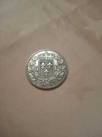 Монета 5 франков 1871