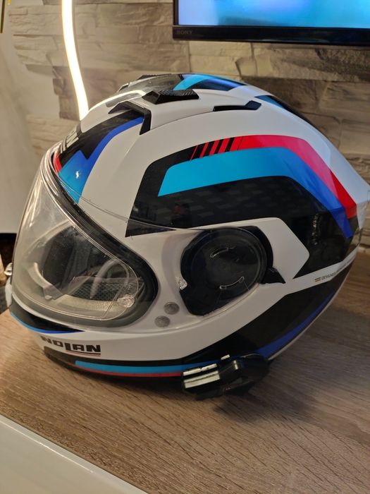 Kask Nolan integralny z interkom midland