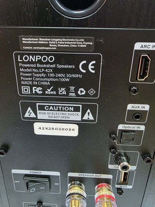 Głośniki kolumny Lonpoo LP 42X 100W