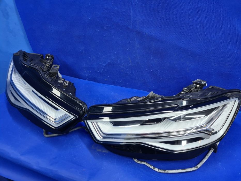 KOMPLET lamp przednich FULL LED AUDI A6 C7 LIFT prawa lewa moduły