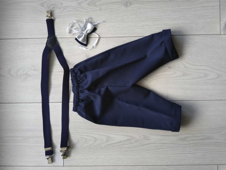 Garniturek na chrzest + zimowa kurteczka i czapka rozmiar 62