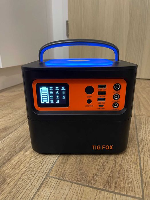 НОВА В НАЯВНОСТІ Зарядна станція Tig Fox T500 ЄМНІСТЬ 540ВТ/ГОД.