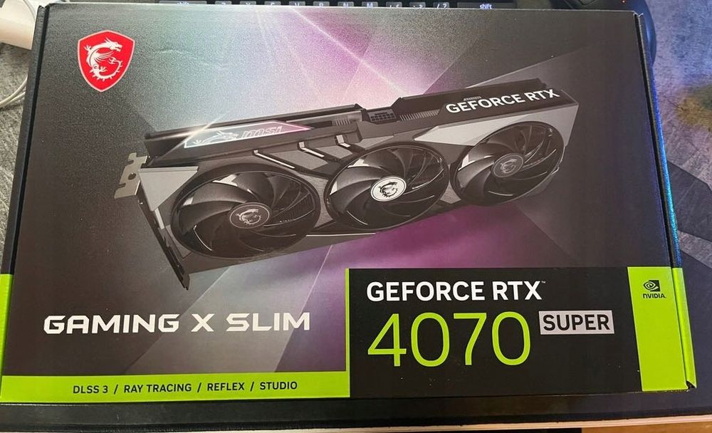 Karta graficzna MSI Rtx 4070 SUPER GAMING X Slim 12 GB