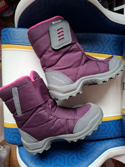 Buty zimowe 30 wodoodporne Quechua Decathlon śniegowce