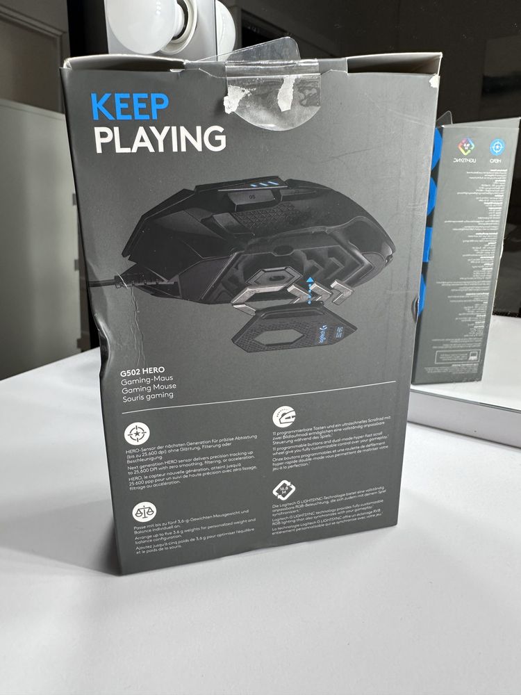 G502 Hero logitech myszka gamingowa