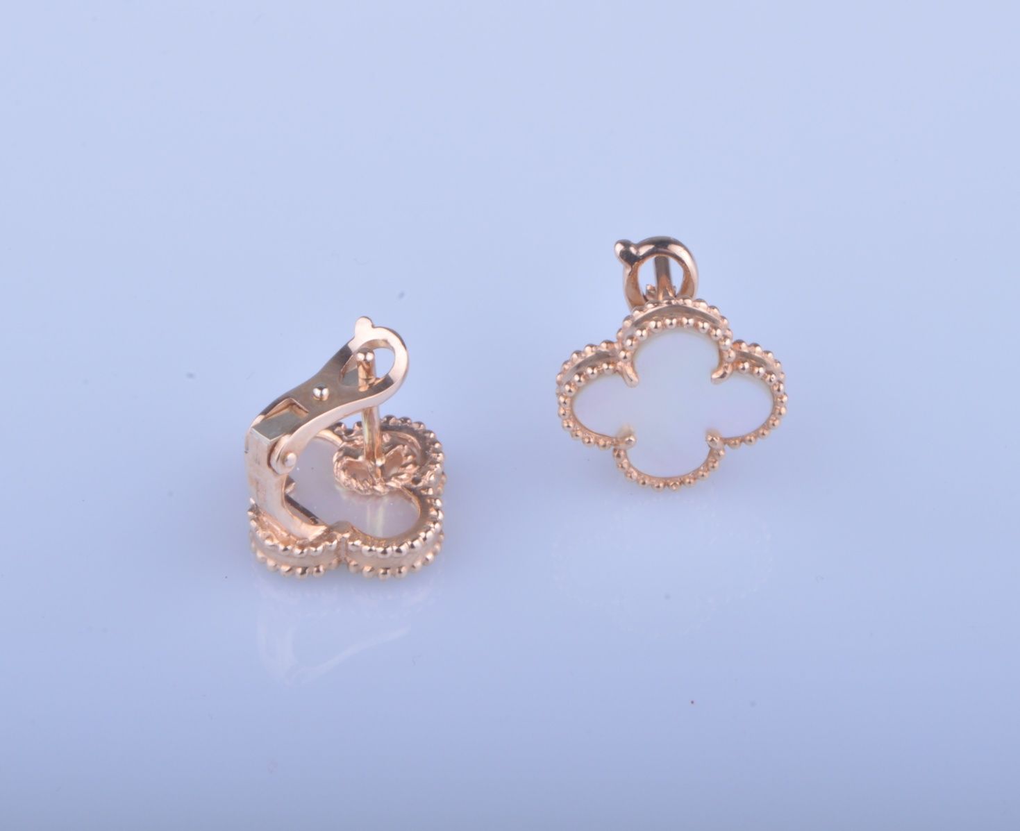 Серьги в стиле Van Cleef Клевер - 15мм