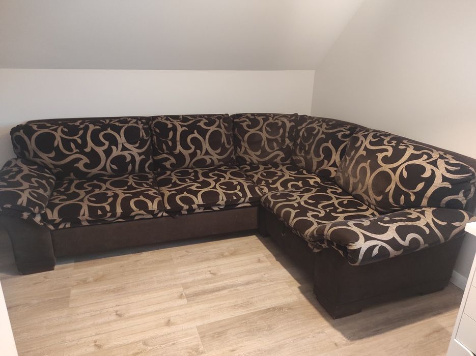 Duża kanapa narożna