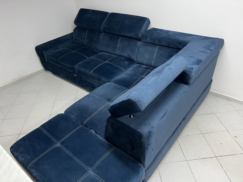 Naroznik, kanapa rozkladana , funkcja spania , pojemnik , wym 270x230