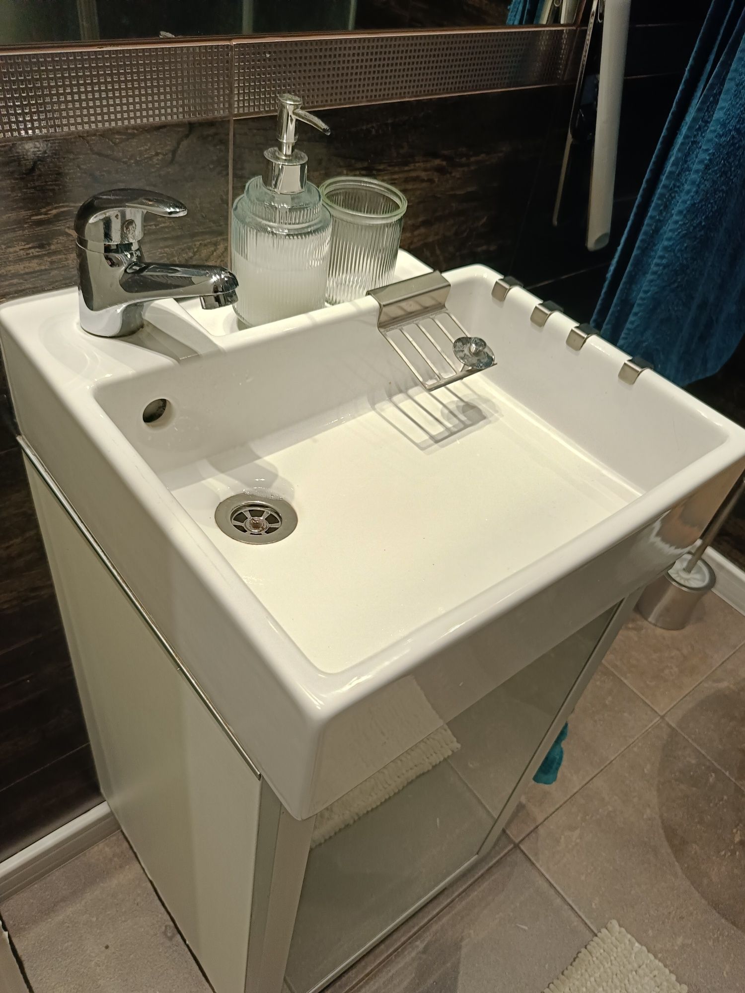 Szafka z umywalką Ikea 40+40 wys.67 wraz z umywalką