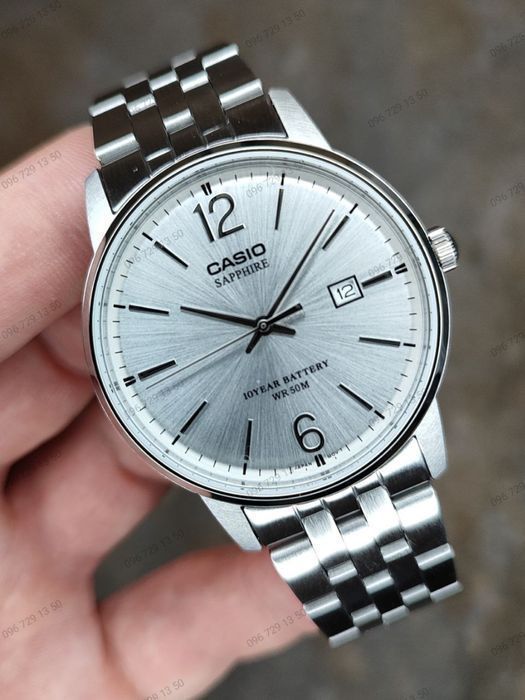 Годинник  Casio MTS-110D-7A Сапфір Оригінал Гарантія Касио