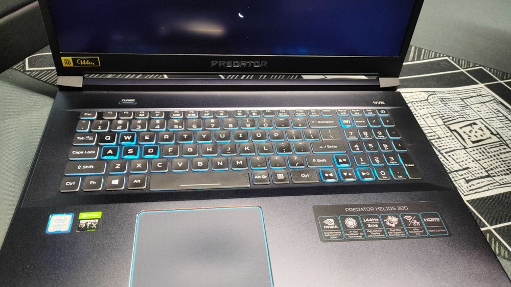 Laptop Acer Predator Helios 300 Intel 7 , 32gb, GeForce 2060
