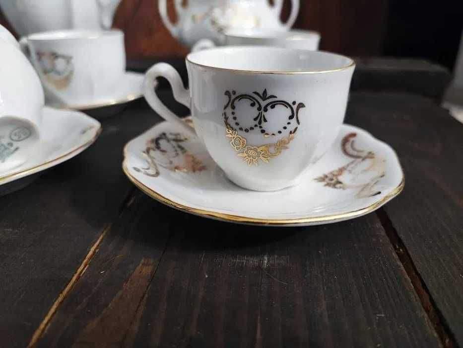 Porcelanowy serwis do espresso Bohemia unikat